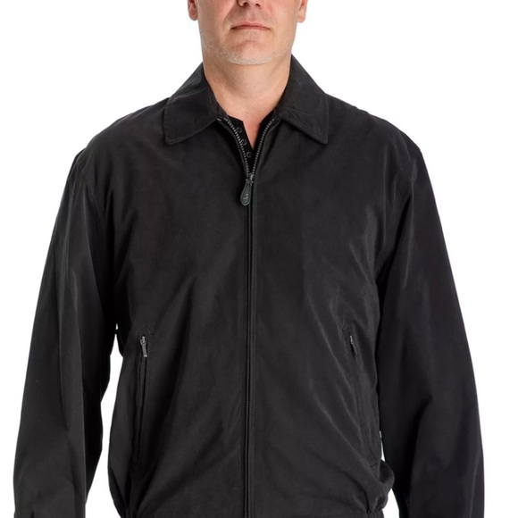London Fog Other - London fog men’s black golf jacket size large